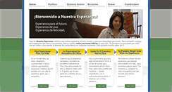 Desktop Screenshot of nuestraesperanza.com